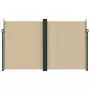 Tenda da Sole Laterale Retrattile Beige 200x1000 cm