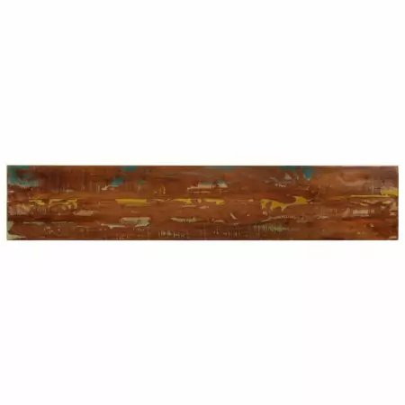 Piano Tavolo 160x40x3,8 cm Rettangolare in Massello di Recupero