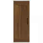 Mobile Pensile Rovere Marrone 35x34x90 cm in Legno Multistrato