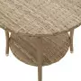 Sedie da Giardino Reclinabili 2pz con Tavolino Polyrattan Beige