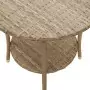 Sedie da Giardino Reclinabili 2pz con Tavolino Polyrattan Beige