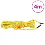 Corde per Tenda con Chiavi Riflettenti 8 pz 4 m 4 mm