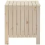 Contenitore con Coperchio RANA 80x49x54 cm Legno Massello Pino