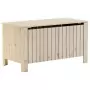 Contenitore con Coperchio RANA 100x49x54 cm Legno Massello Pino