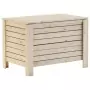 Contenitore con Coperchio RANA 80x49x54 cm Legno Massello Pino