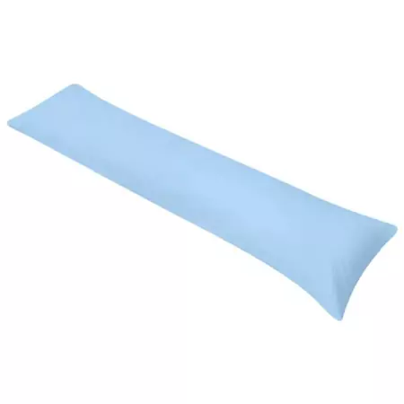 Cuscino per Domire sul Fianco 40x145 cm Blu