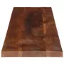 Piano Tavolo 160x30x2,5 cm Rettangolare in Massello di Recupero