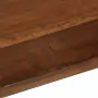 Piano Tavolo 140x50x2,5 cm Rettangolare in Massello di Recupero
