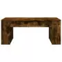 Tavolino da Salotto Rovere Fumo 102x55x42 cm Legno Multistrato