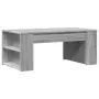 Tavolino da Salotto Grigio Sonoma 102x55x42cm Legno Multistrato