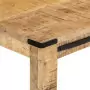 Tavolo Consolle 100x35x75 cm in Legno Massello di Mango