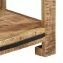 Tavolo Consolle 100x35x75 cm in Legno Massello di Mango