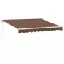 Tenda Sole Retrattile Manuale 300x250 cm Marrone