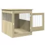 Gabbia Cani Arredamento Rovere Sonoma 64,5x80x71cm Multistrato