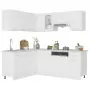 Set Armadi da Cucina 11 pz Bianco in Truciolato