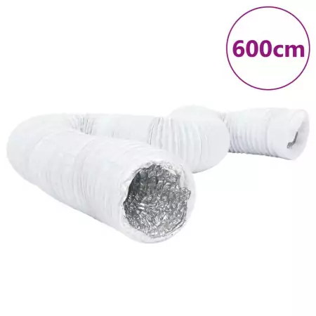 Condotto di Ventilazione in Alluminio e PVC 6m Ø10cm