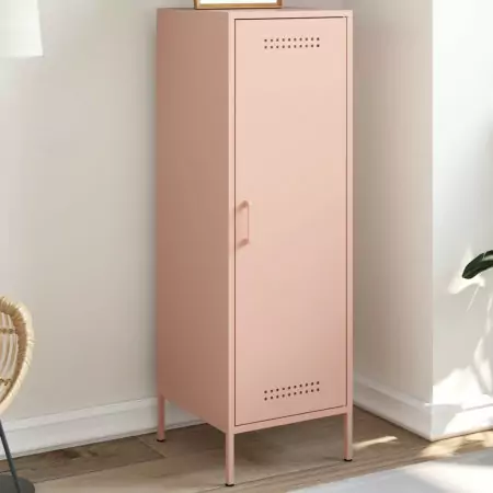 Credenza Rosa 36x39x113 cm in Acciaio