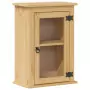 Mobile Bagno a Parete Corona 45x27x64,5cm Legno Massello Pino