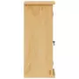 Mobile Bagno a Parete Corona 45x27x64,5cm Legno Massello Pino