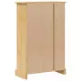 Mobile da Bagno Corona 70x33x110 cm in Legno Massello di Pino