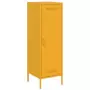 Credenza Giallo Senape 36x39x113 cm in Acciaio