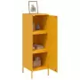 Credenza Giallo Senape 36x39x113 cm in Acciaio