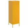 Credenza Giallo Senape 36x39x113 cm in Acciaio