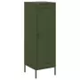 Credenza Verde Oliva 36x39x113 cm in Acciaio