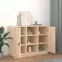 Credenza 100x40x75 cm in Legno Massello di Pino