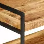 Carrello da Cucina 80x55x70 cm Legno Massello di Mango Grezzo