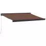 Tenda Sole Retrattile Manuale 300x250 cm Marrone