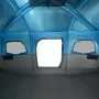 Tenda Familiare Cabina per 9 Persone Blu Impermeabile