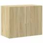 Credenza Rovere Sonoma 80x42,5x249 cm in Legno Multistrato