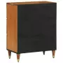 Credenza 60x33x75 cm in Legno Massello di Mango