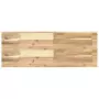 Ripiano a Parete 100x30x4 cm Legno Massello Acacia Non Trattato