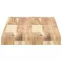 Ripiano a Parete 100x30x4 cm Legno Massello Acacia Non Trattato