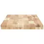 Mensole da Parete 2 pz 140x40x4 cm Legno Acacia Non Trattato