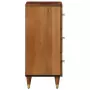 Credenza 40x33x75 cm in Legno Massello di Mango