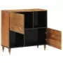 Credenza 80x33x75 cm in Legno Massello di Mango