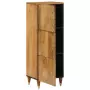 Credenza 40x33x110 cm in Legno Massello di Mango