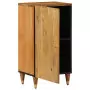 Credenza 40x33x75 cm in Legno Massello di Mango