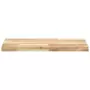 Ripiano a Parete 140x40x4 cm Legno Massello Acacia Non Trattato