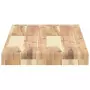 Piano per Tavolo 100x30x4 cm Rettangolare Legno Massello Acacia