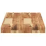 Piano per Tavolo 100x30x4 cm Rettangolare Legno Massello Acacia