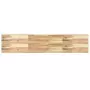 Ripiano a Parete 160x30x4 cm Legno Massello Acacia Non Trattato