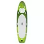 Set Tavola SUP Gonfiabile Verde 300x76x10 cm