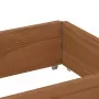 Paretali per Pallet 3pz Marroni 150x50cm Legno Massello di Pino