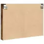 Armadietto Vetrina Rovere Fumo 80x8,5x58 cm Legno Multistrato