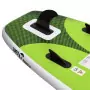 Set Tavola SUP Gonfiabile Verde 300x76x10 cm