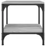 Tavolini 2pz grigio sonoma 40x40x40 cm in Legno Multistrato